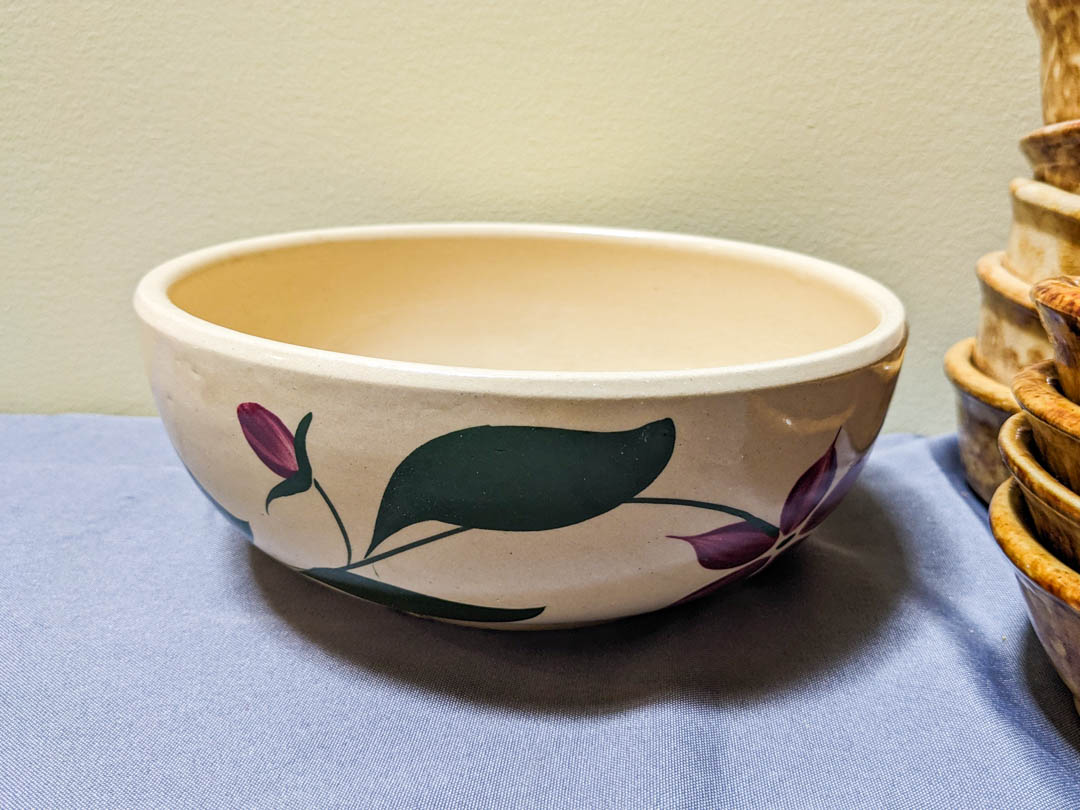 296. (10) Spongeware Bowls + Vintage Bowl - Image 4