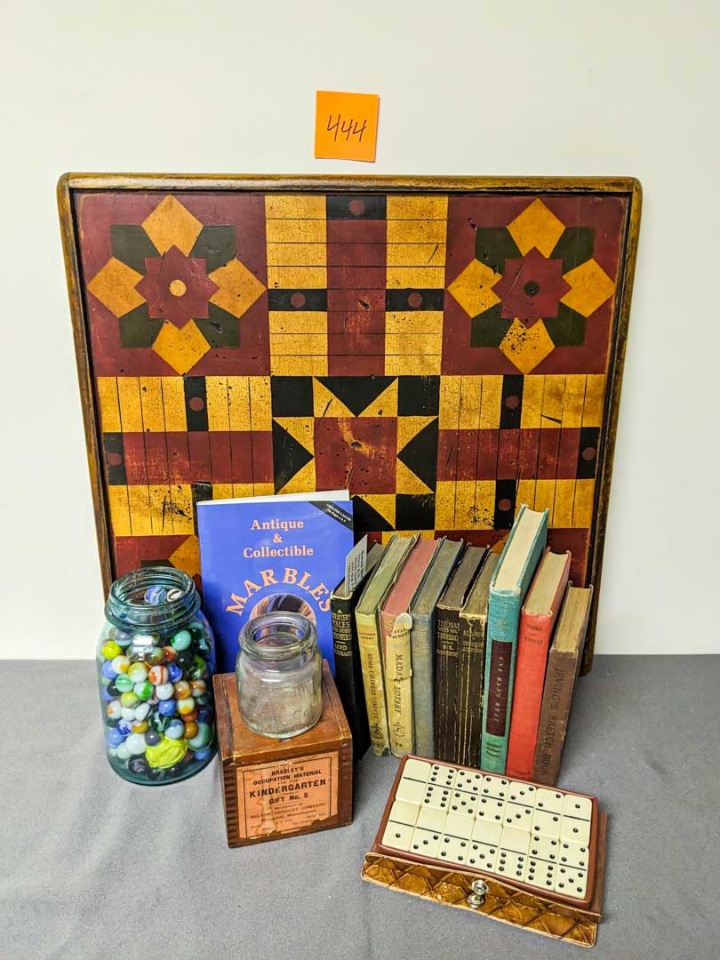 444. Marbles, Book + Game Board
