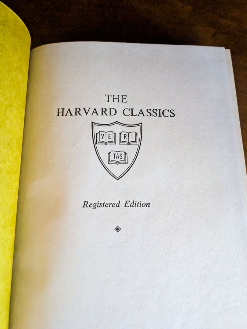 3. (20) Harvard Classic Books – Changing Spaces SRS