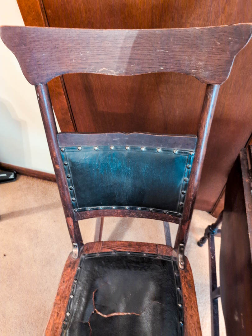19. Rocking Chair + Drop Leaf Accent Table - Image 5
