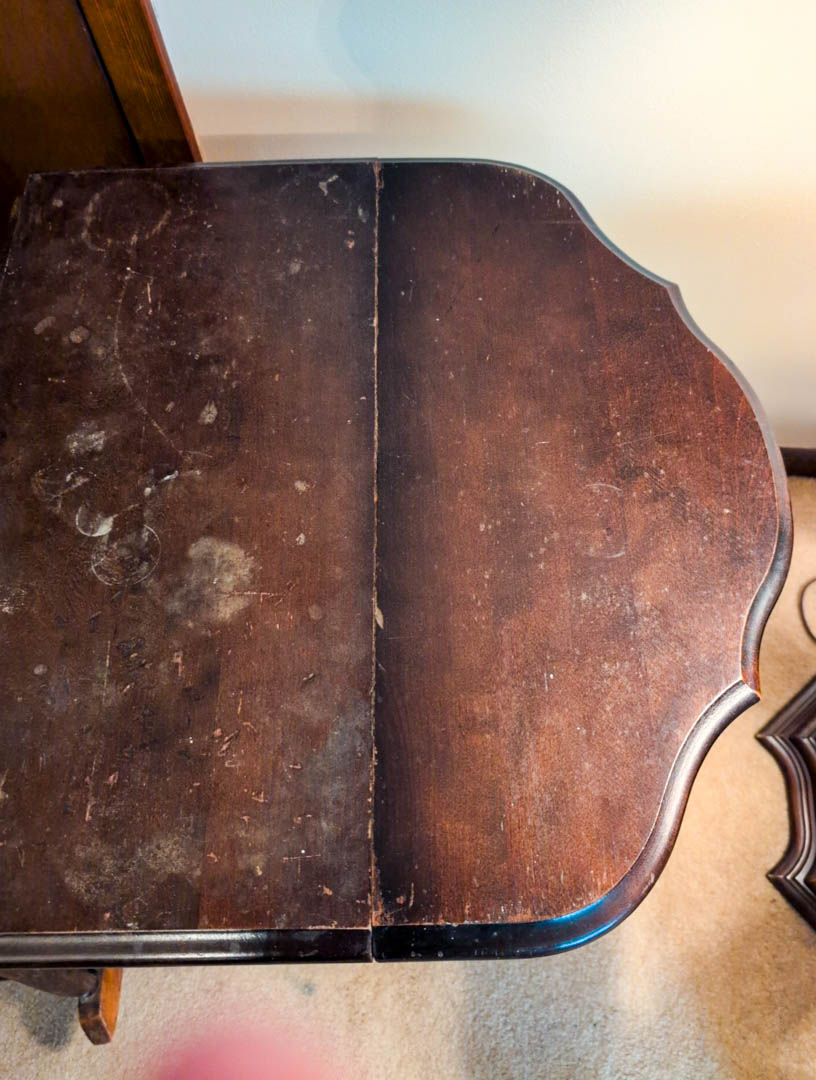 19. Rocking Chair + Drop Leaf Accent Table - Image 3