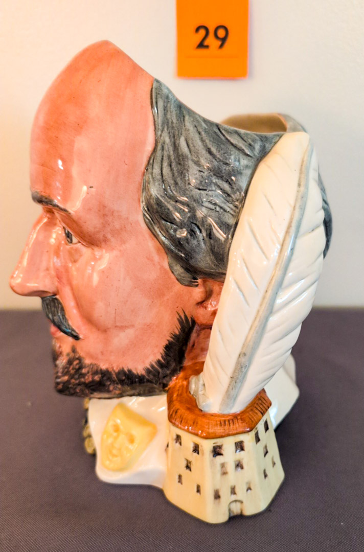 29. Royal Doulton Shakespeare Pitcher - Image 4
