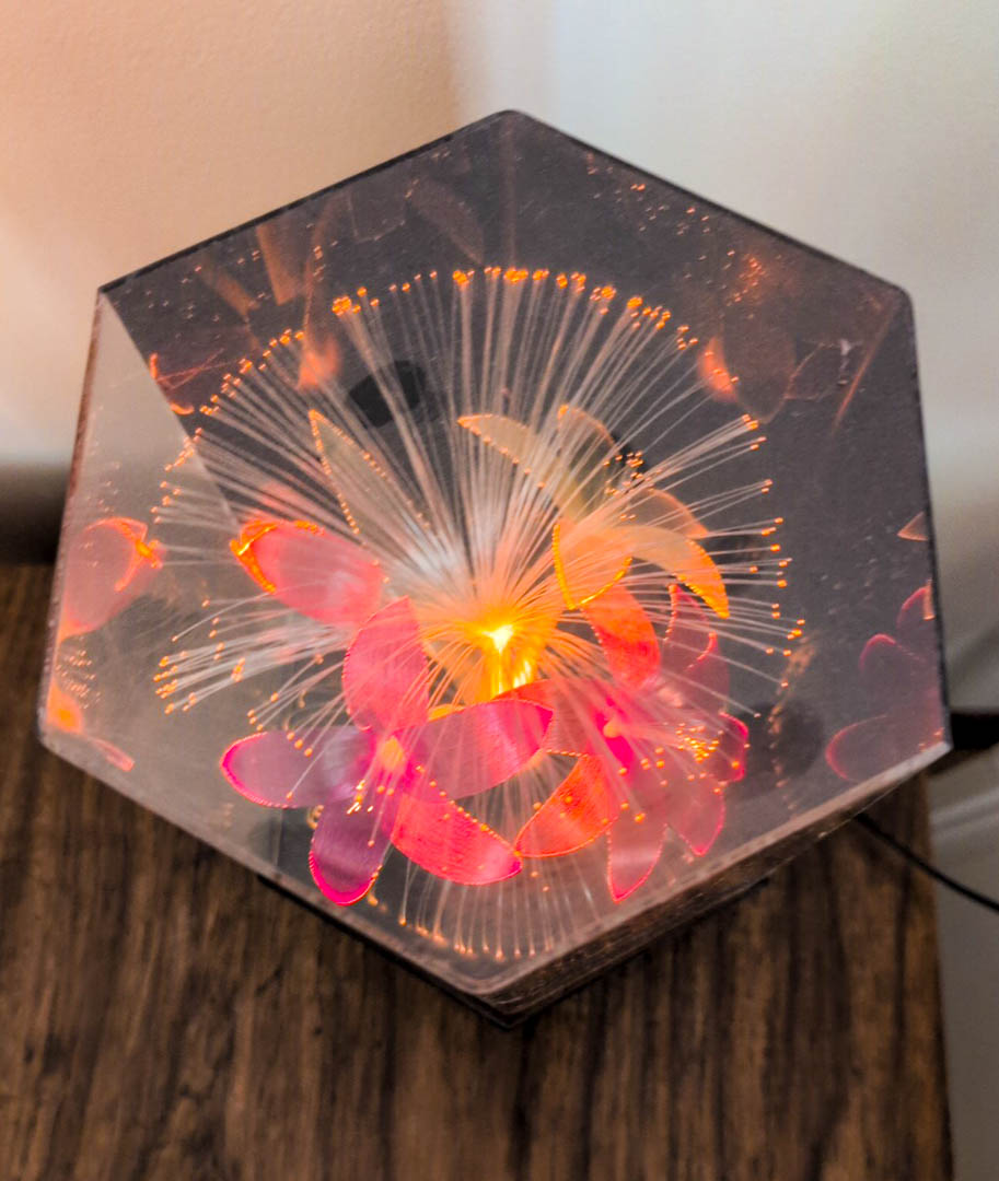 32. Fiber Optic 11" Lamp - Image 2