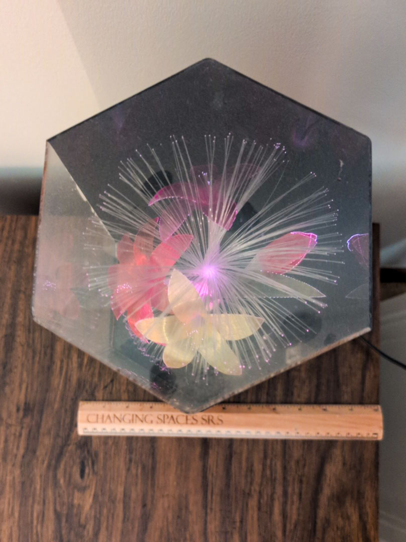 32. Fiber Optic 11" Lamp - Image 4