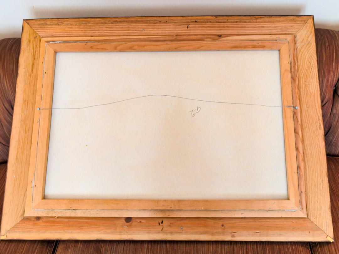 5. Mountains Oil Painting (signed) - Image 4