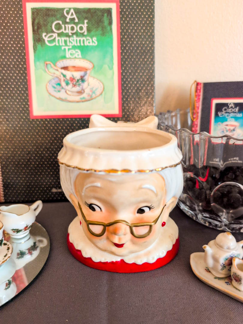 16. Vintage Napco and Lefton Christmas Head Vases, Books, Holiday Items + Decor - Image 8