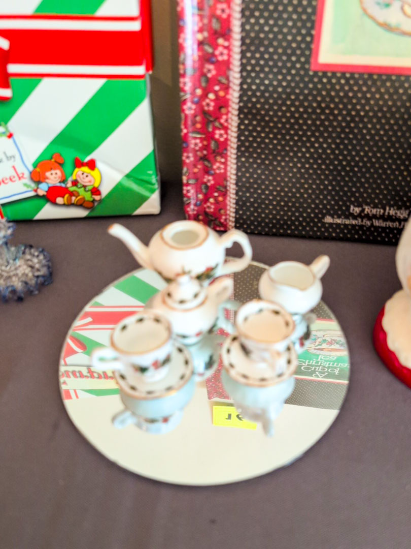 16. Vintage Napco and Lefton Christmas Head Vases, Books, Holiday Items + Decor - Image 7