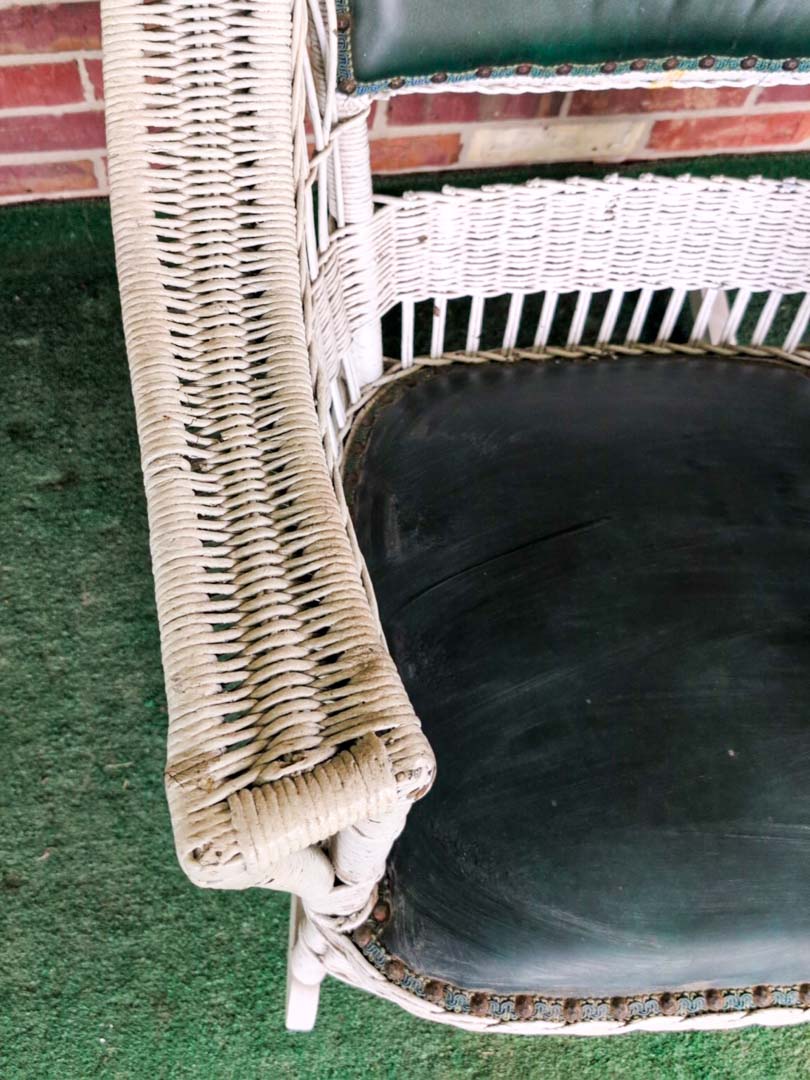 104. Wicker Rocker - Image 4