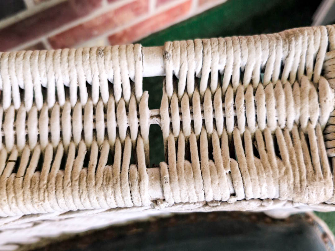 104. Wicker Rocker - Image 5