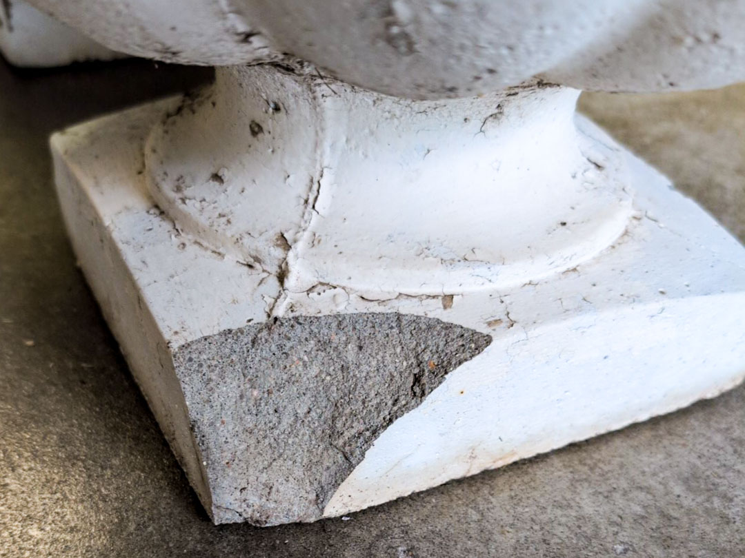 112. (2) Concrete Urns - Image 5