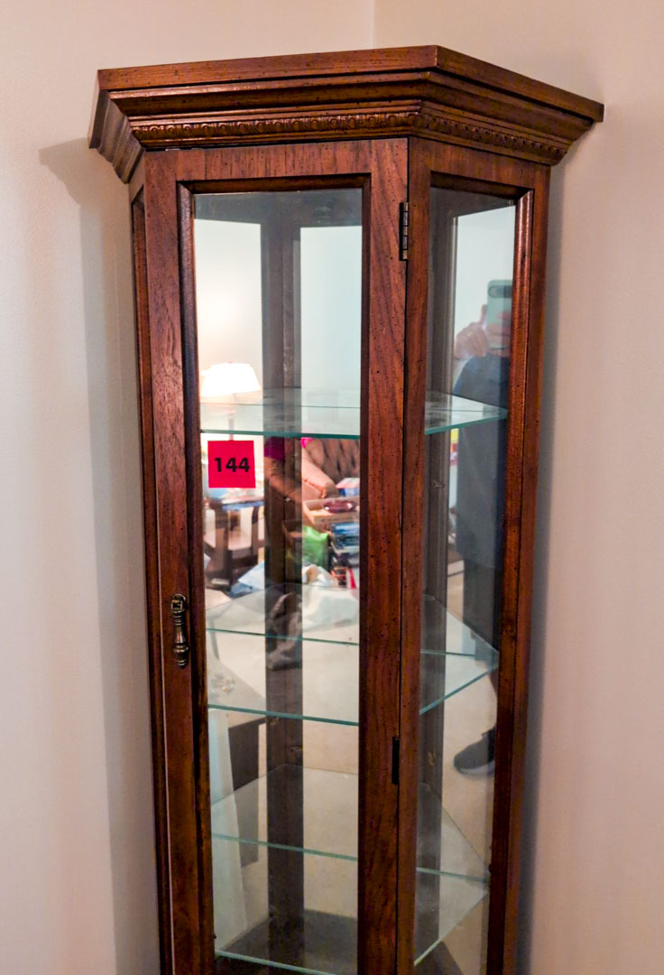 144. Curio Cabinet - Image 2