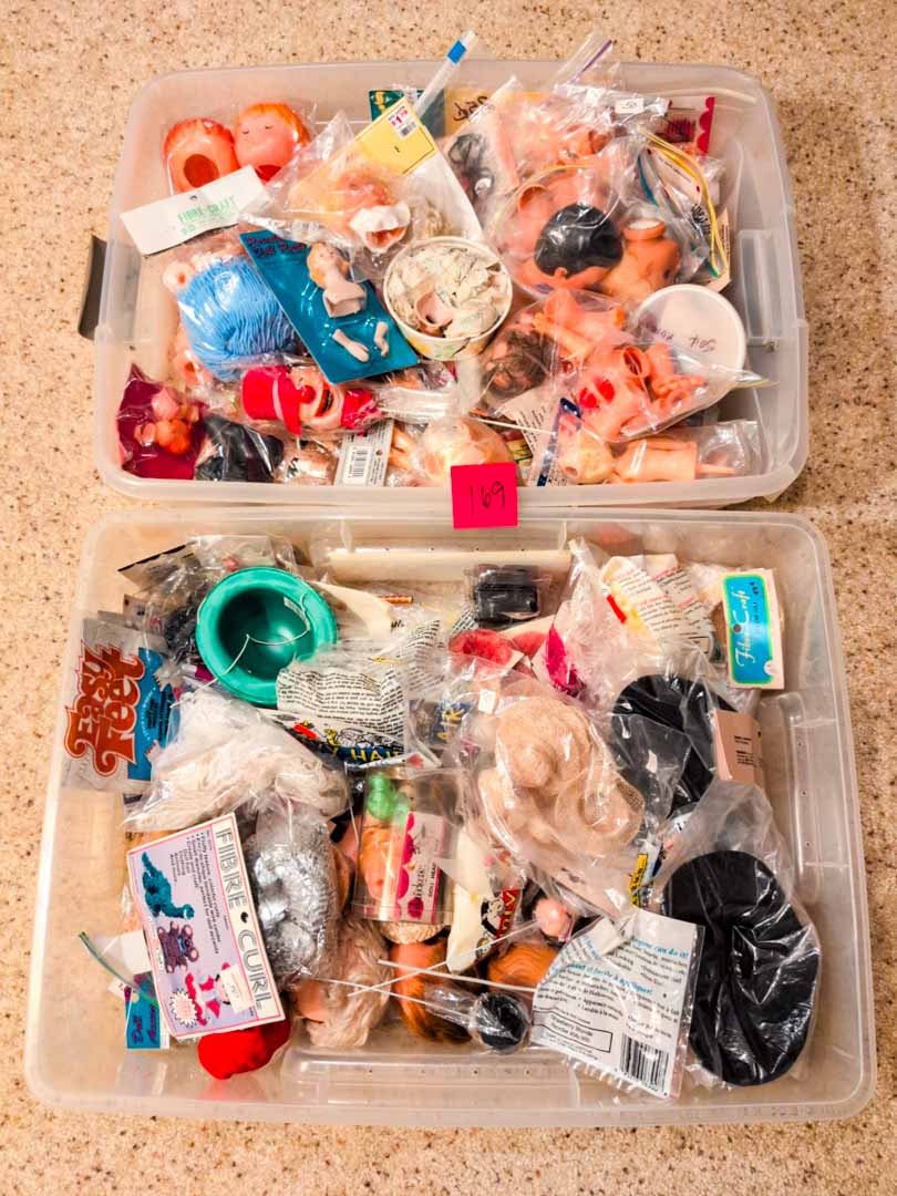 169. Doll Making Supplies
