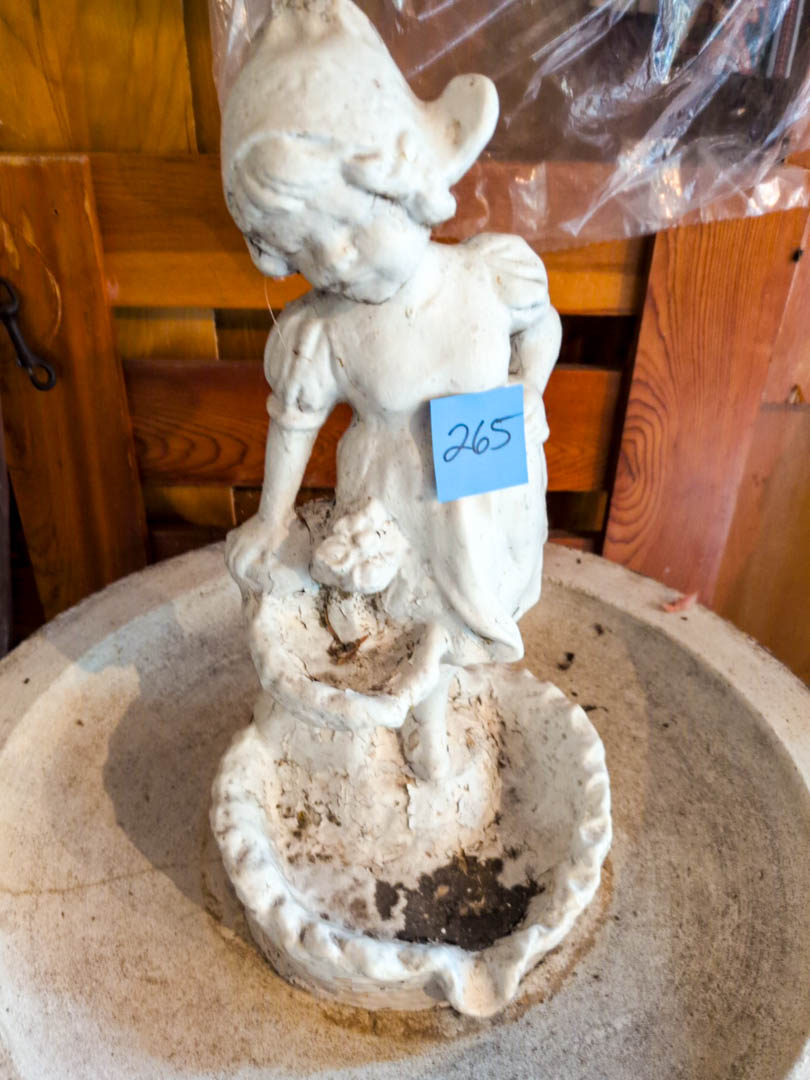 265. Concrete Birdbath - Image 2