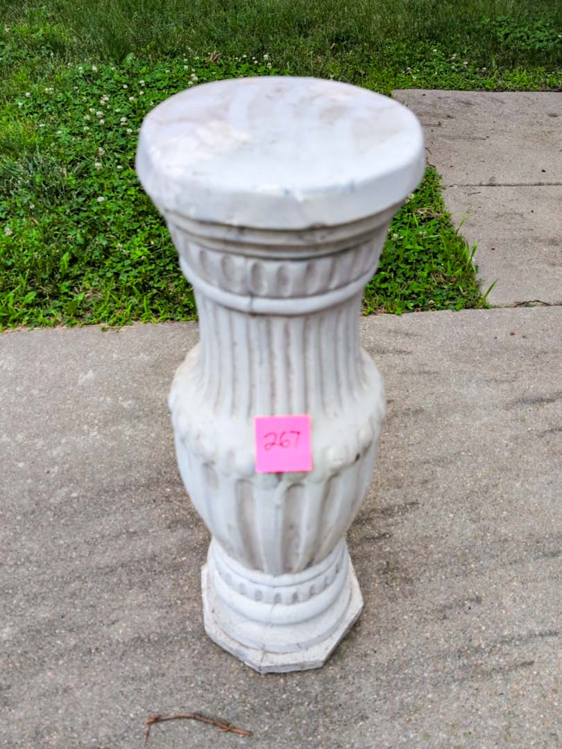 267. 28" Ceramic Pedestal