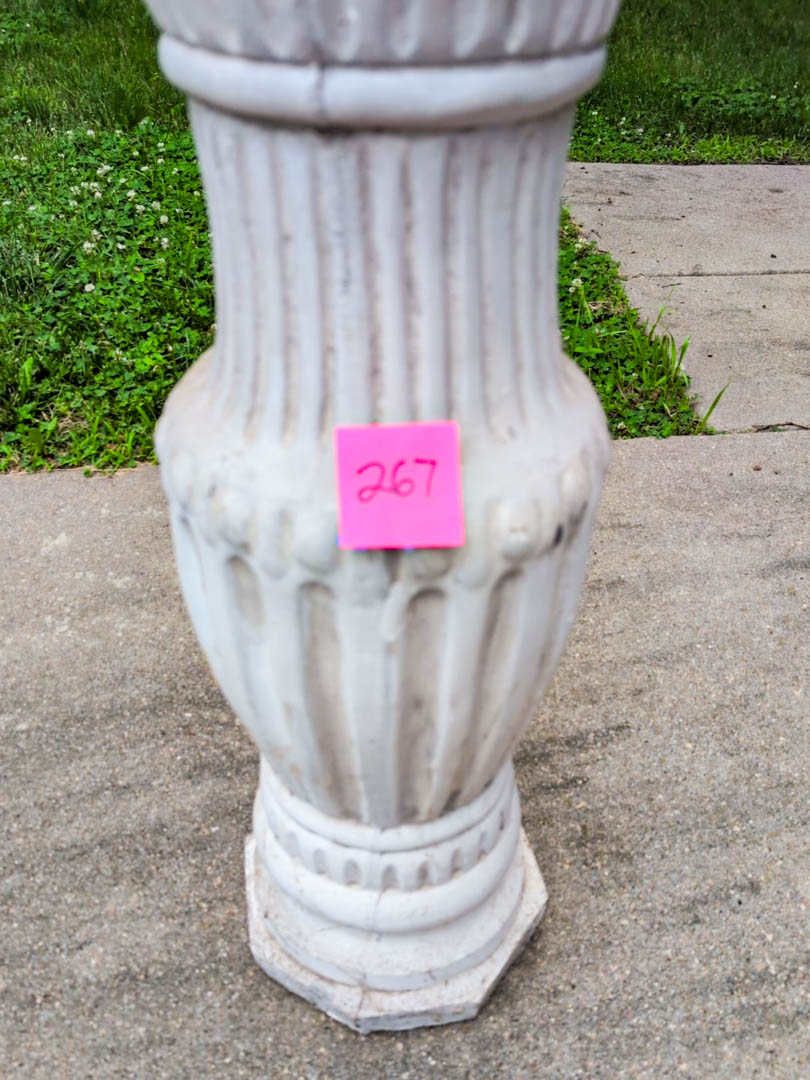 267. 28" Ceramic Pedestal - Image 3