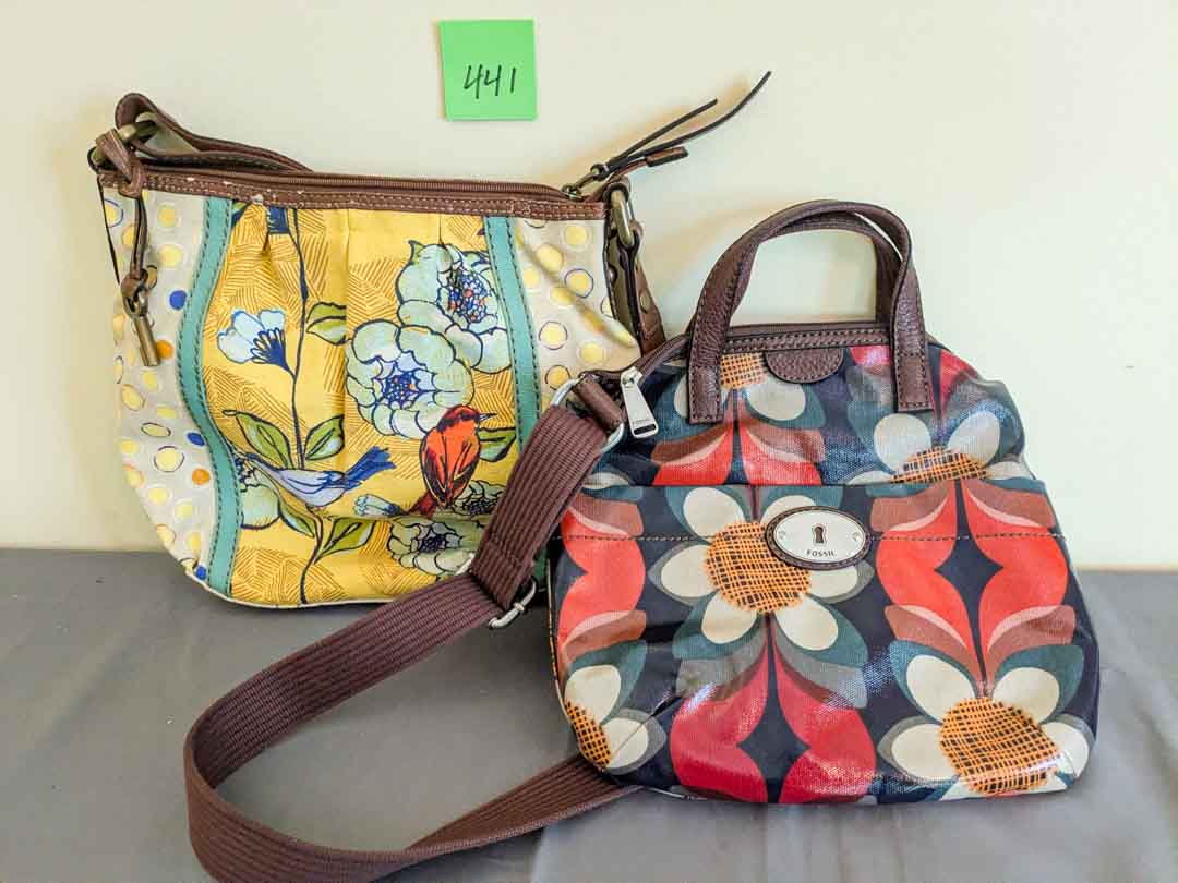 441. (2) Fossil Purses