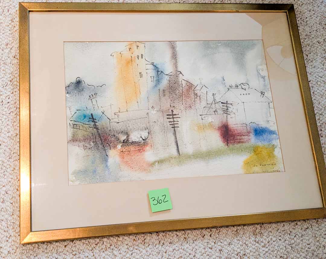 362. City Scene by Jo Zortman (signed)