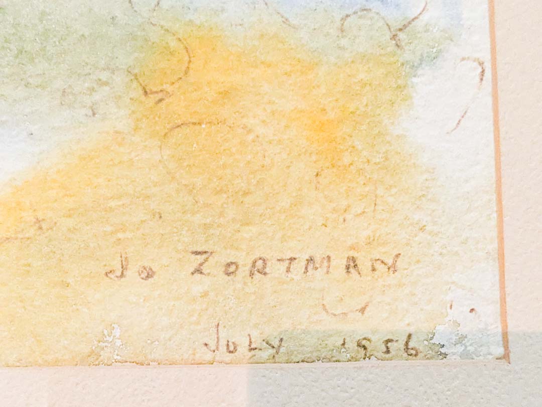 362. City Scene by Jo Zortman (signed) - Image 4