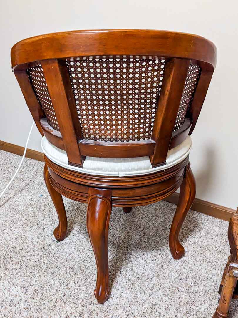 6. Drexel Heritage Bench & Swivel Chair - Image 2