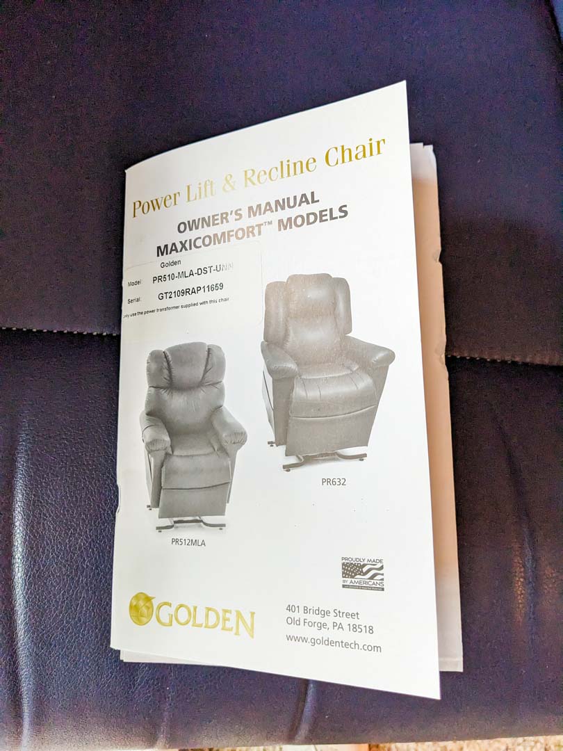 15. Golden Power Lift/Recline Chair - Image 8