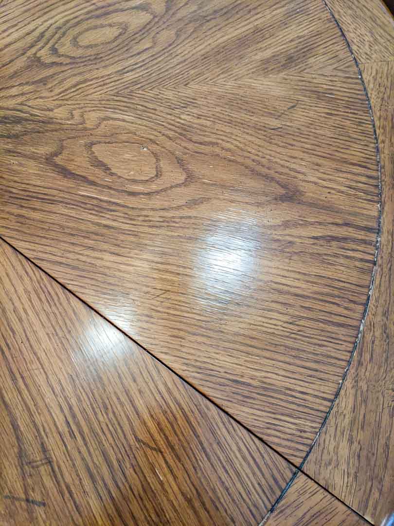 22. Drexel Dining Table w/ (4) Chairs & (2) Leaves - Image 4