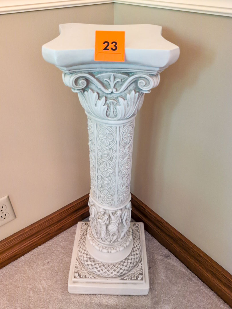 23. Resin Pedestal