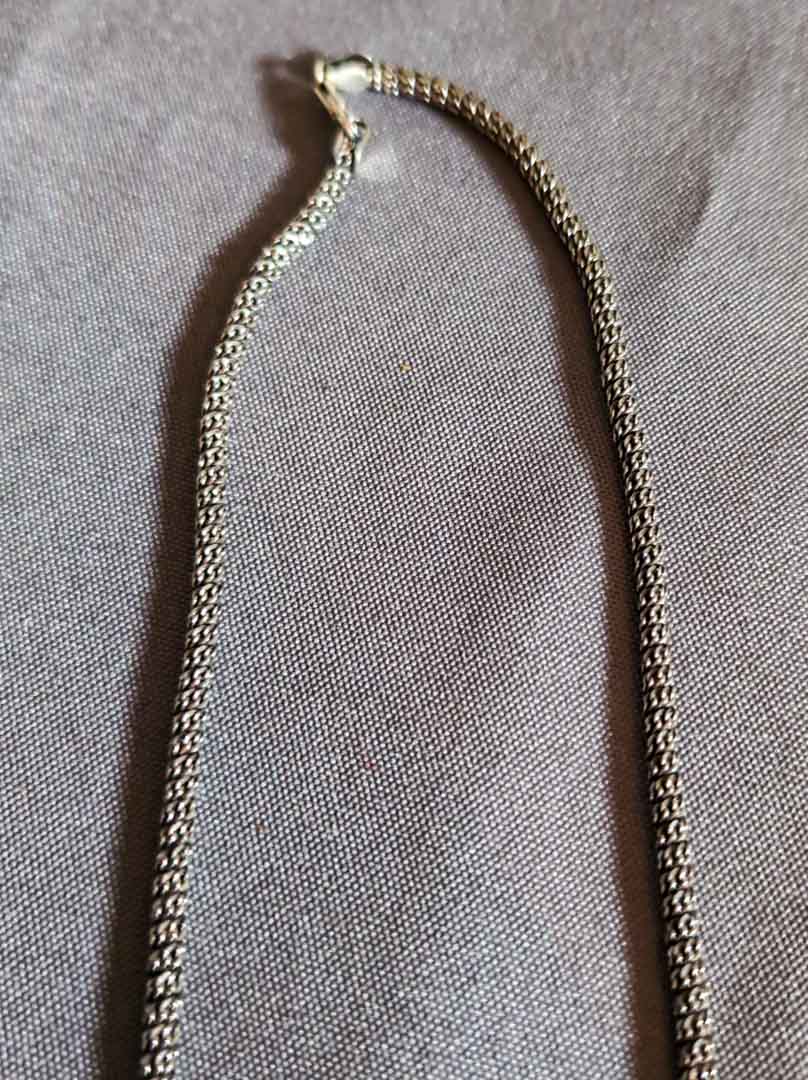 366. 30" Sterling Silver Necklace - Image 3