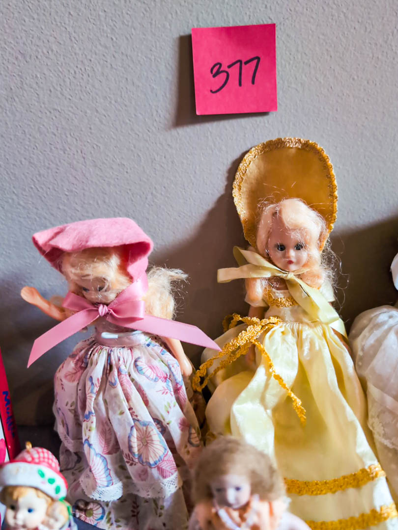 377. (9) Vintage Dolls - Image 7