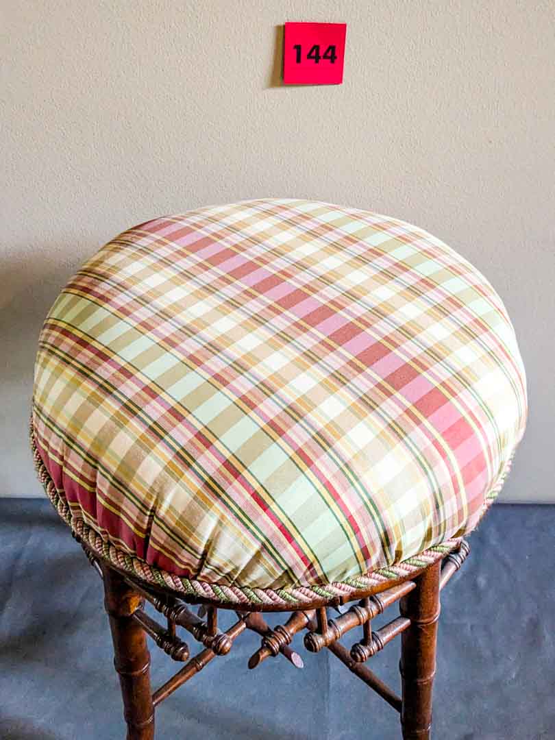144. Antique Stool - Image 2