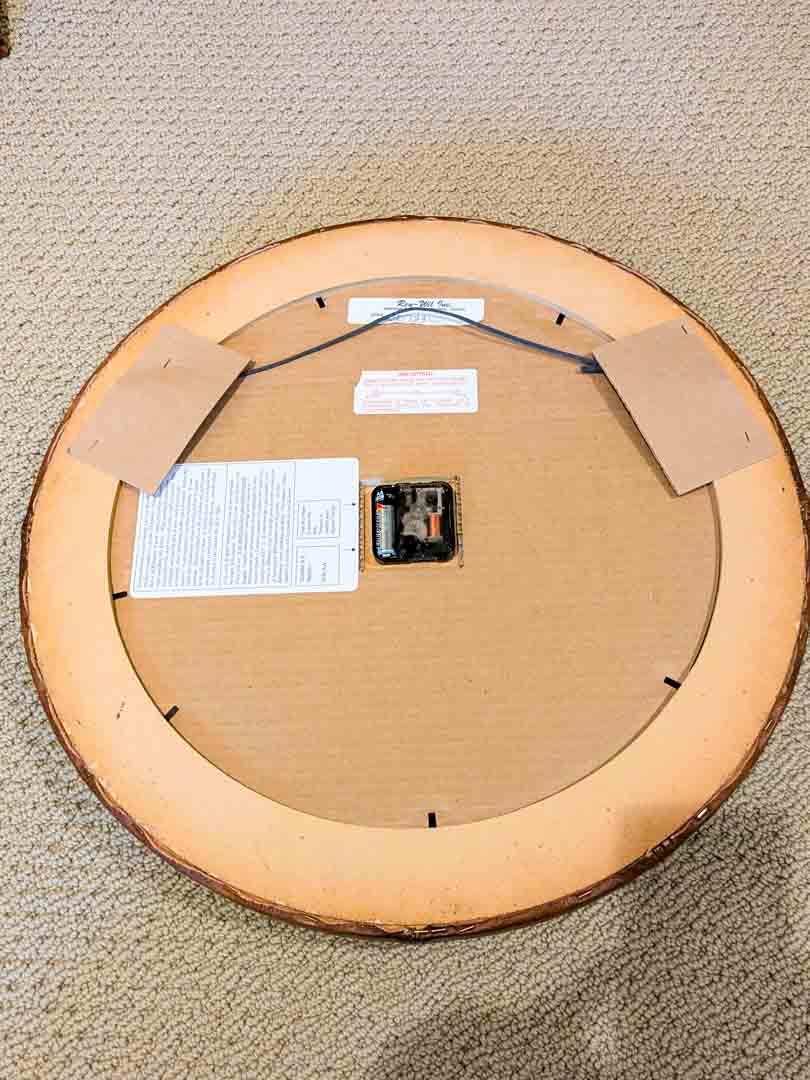 212. 21" Round Clock - Image 3