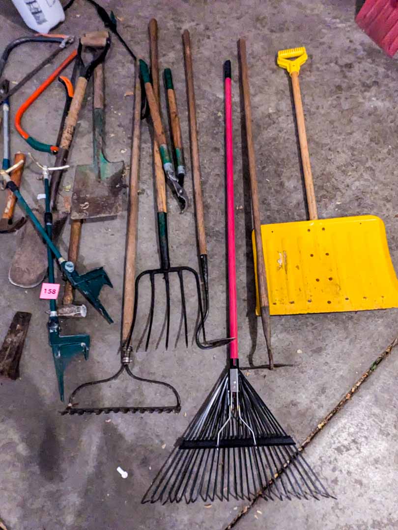158. Garden Tools + Sprayer - Image 2