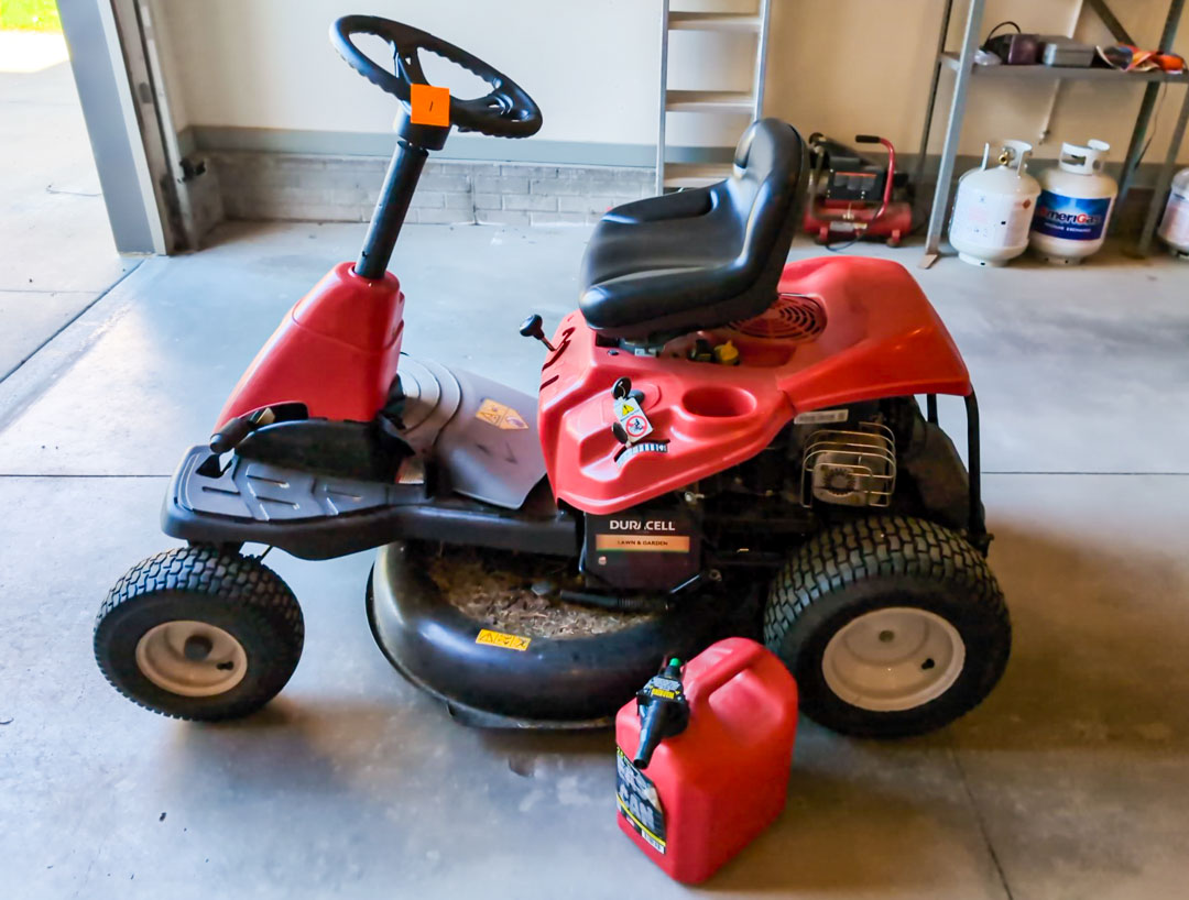 1. Yard Machine Rear Engine Riding Mower