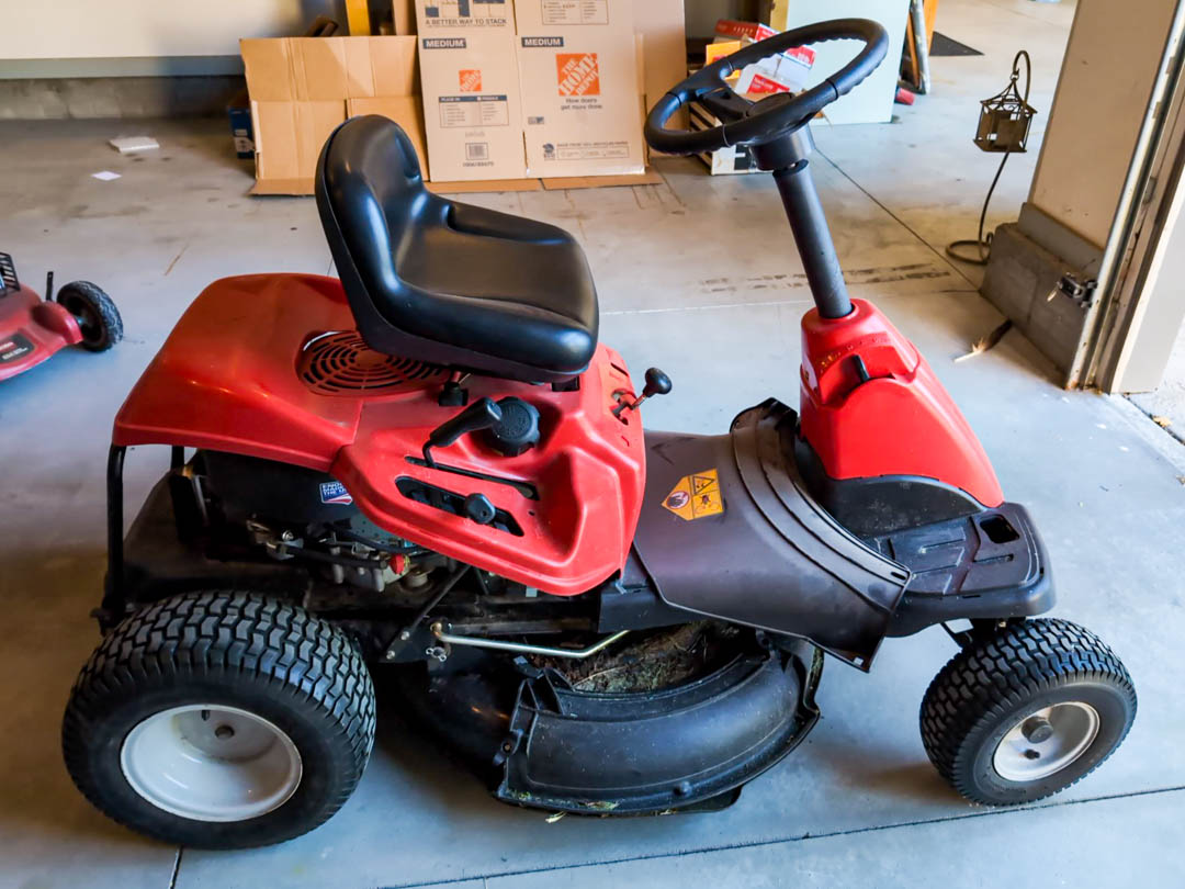 1. Yard Machine Rear Engine Riding Mower - Image 10
