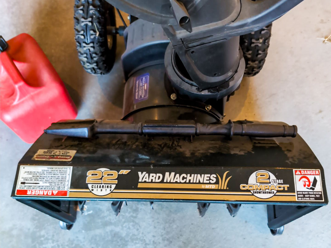 3. Yard Machine, 22" 2-Stage Snow Thrower - Image 2