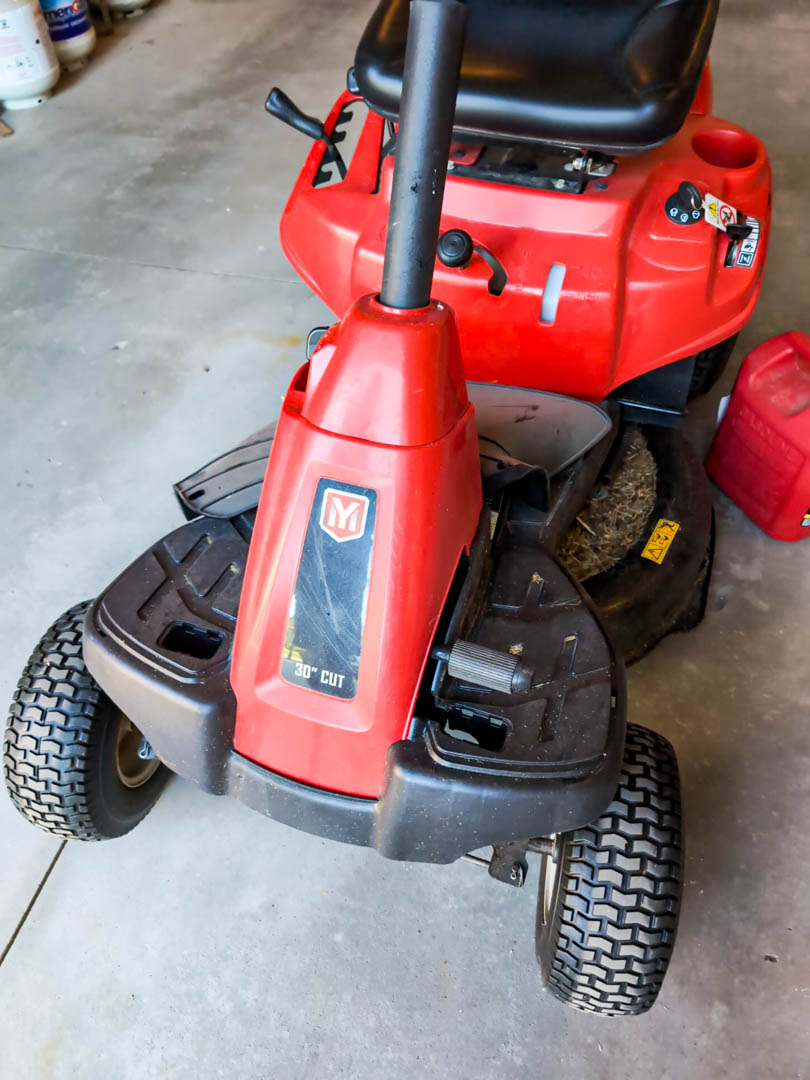 1. Yard Machine Rear Engine Riding Mower - Image 2