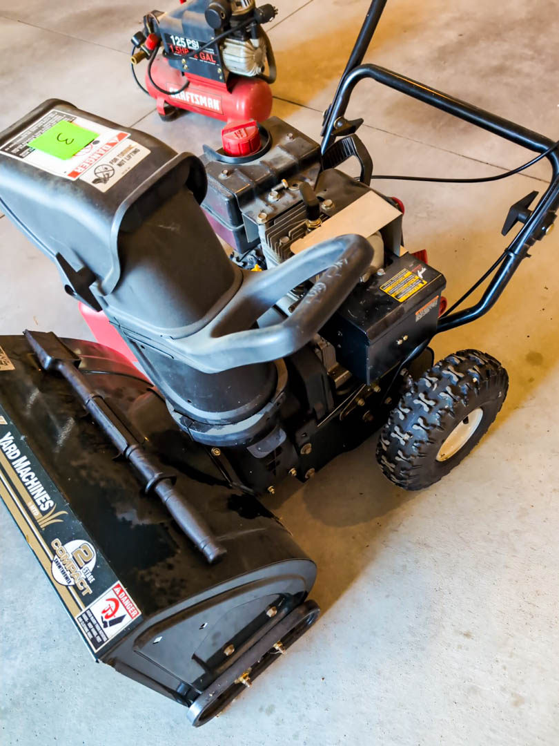 3. Yard Machine, 22" 2-Stage Snow Thrower - Image 5