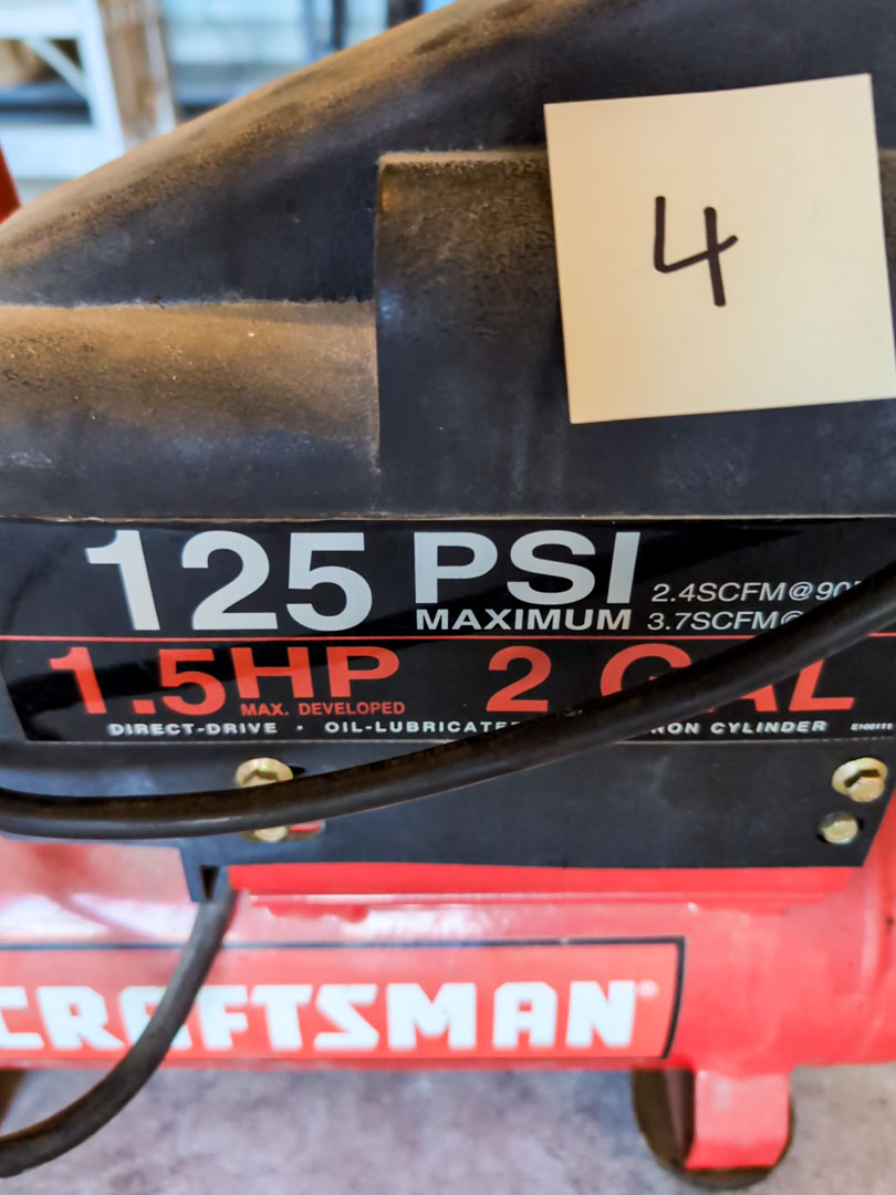 4. Craftsman Air Compressor - Image 2