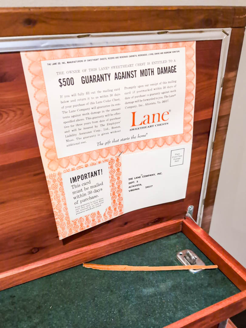 61. Lane Cedar Hope Chest - Image 3