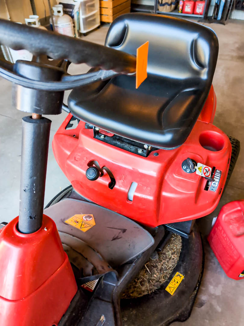 1. Yard Machine Rear Engine Riding Mower - Image 4