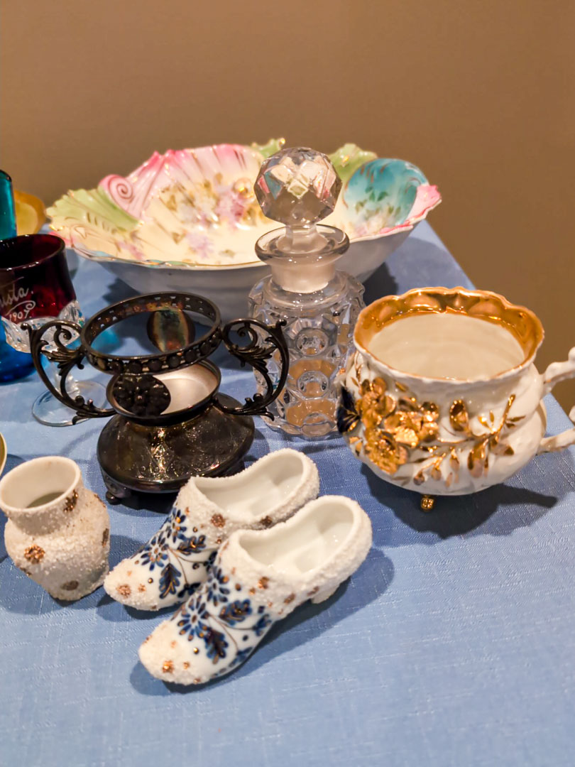 78. China Pieces, Glass, Child's Silverware - Image 2