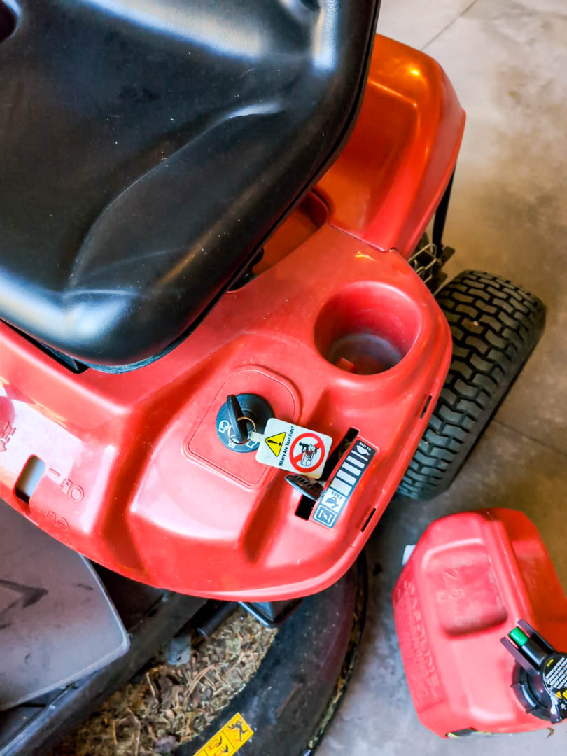 1. Yard Machine Rear Engine Riding Mower - Image 3