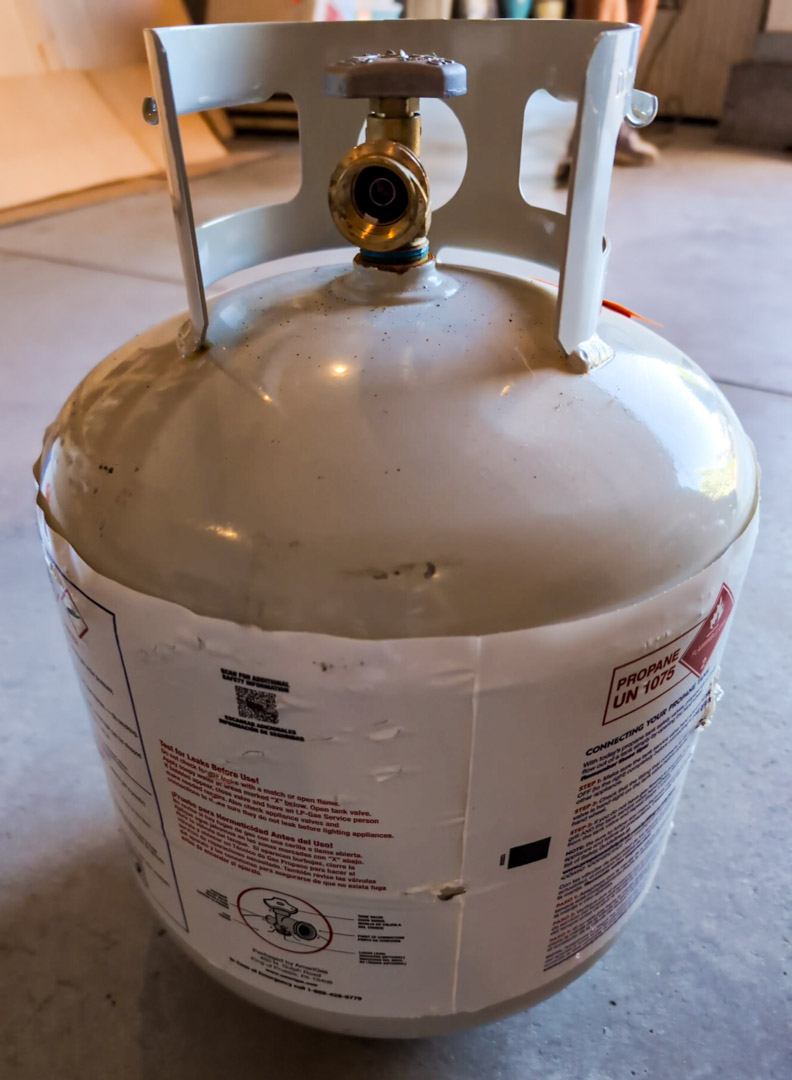 8. 15 lb. Propane Bottle - Image 2