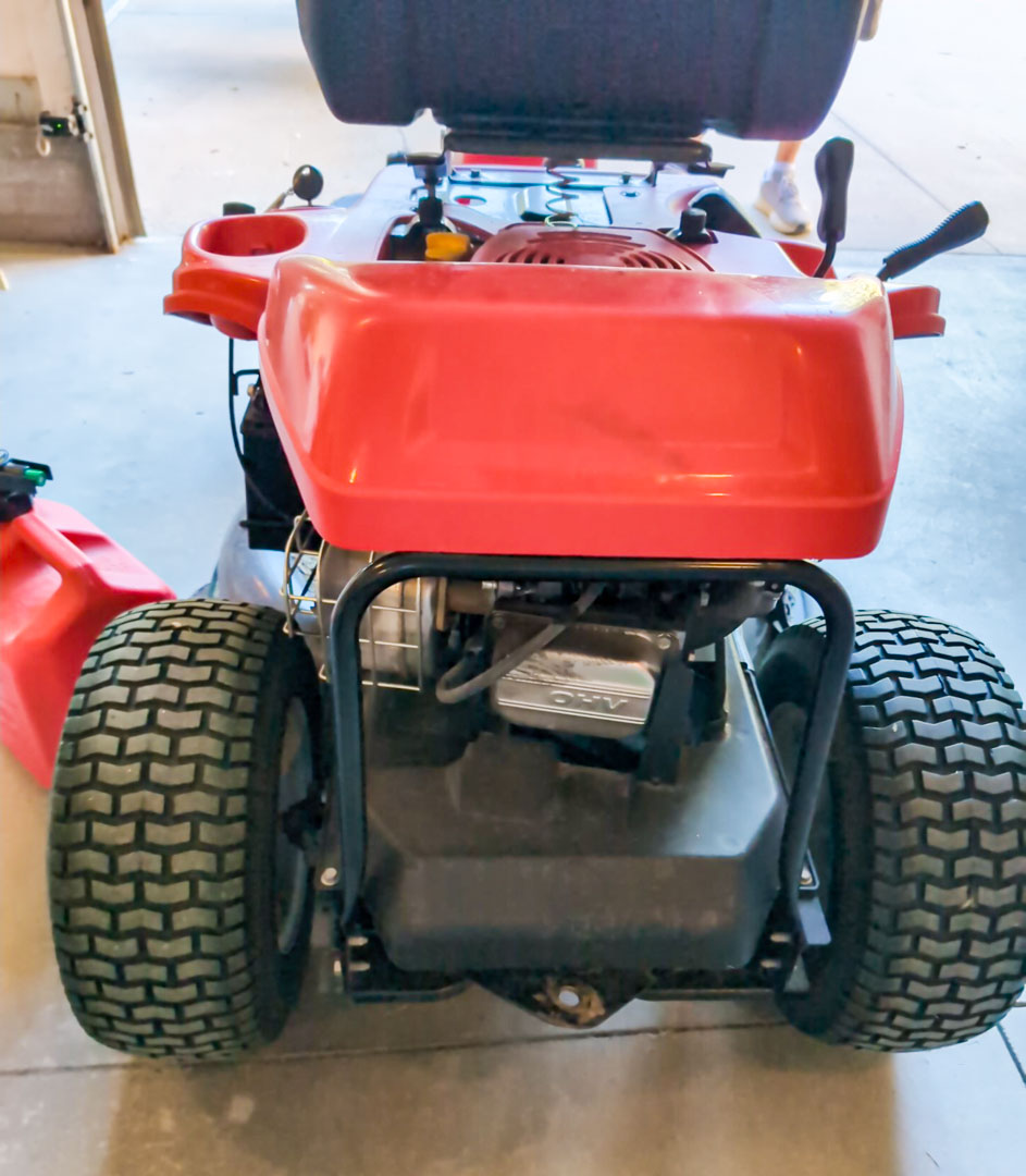 1. Yard Machine Rear Engine Riding Mower - Image 5