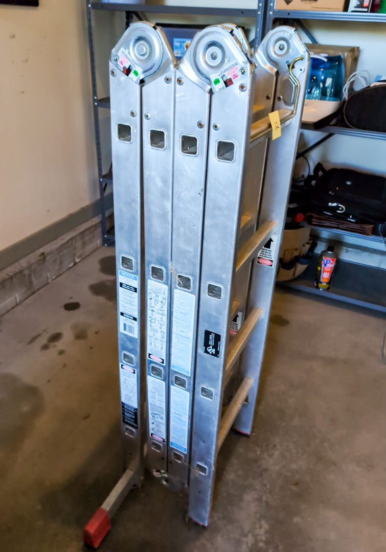 12. ClimbTek 16' Adjustable Ladder - Image 3