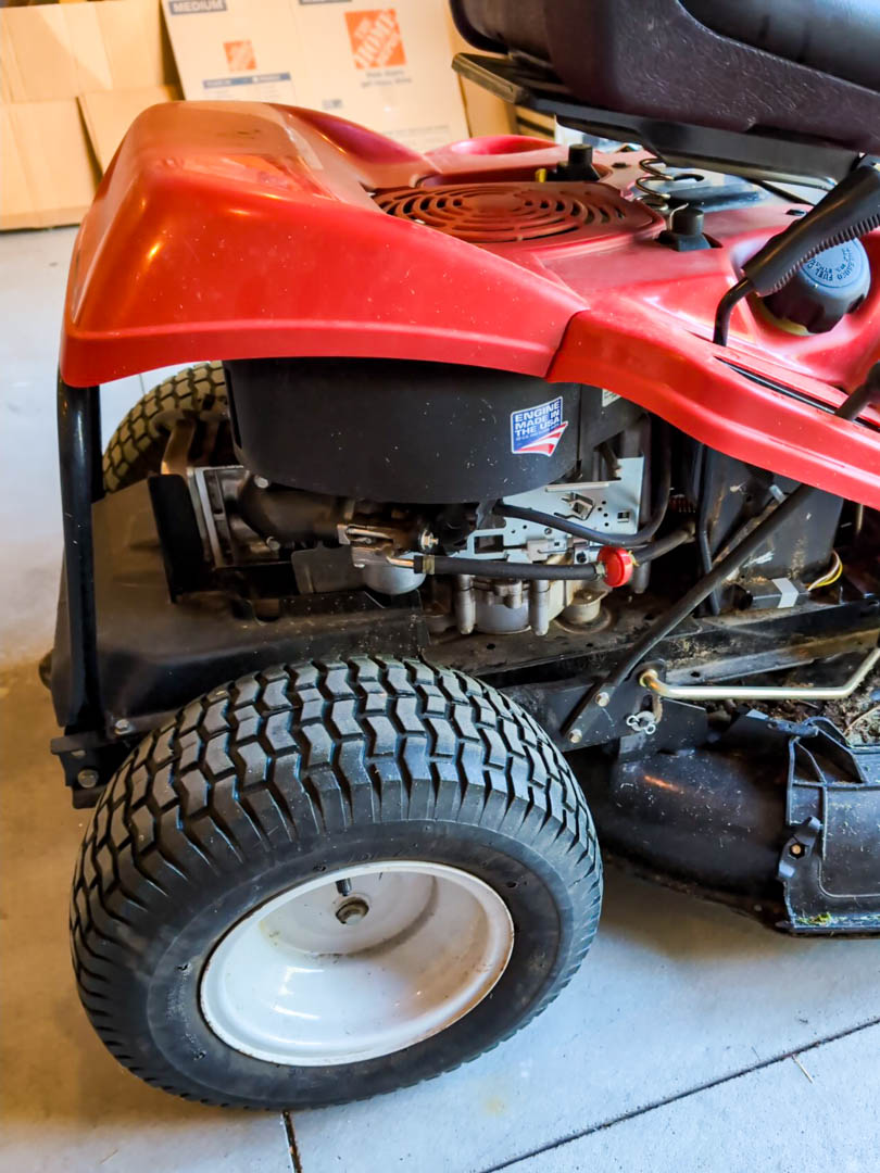 1. Yard Machine Rear Engine Riding Mower - Image 8