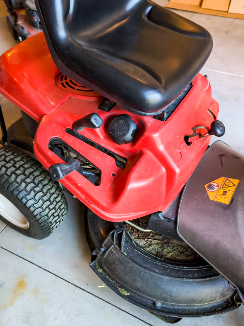 1. Yard Machine Rear Engine Riding Mower - Image 9
