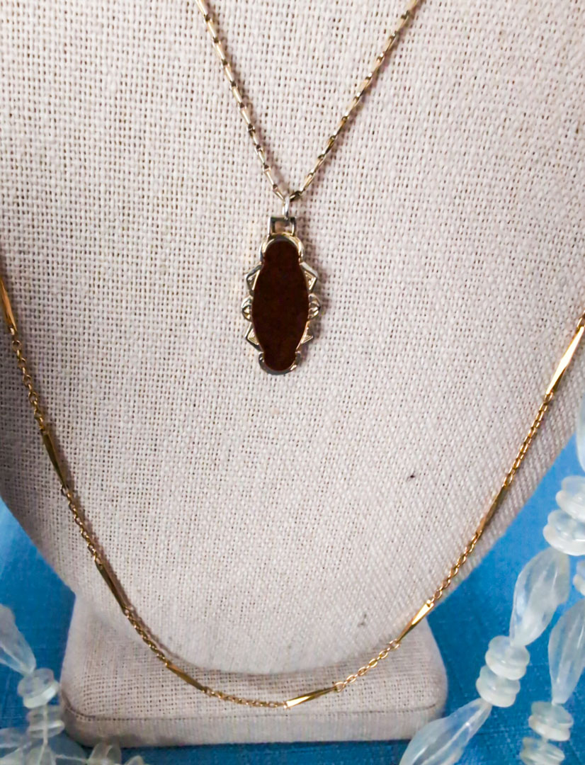 170. (9) Fashion Jewelry Necklaces & Gruen Watch - Image 4