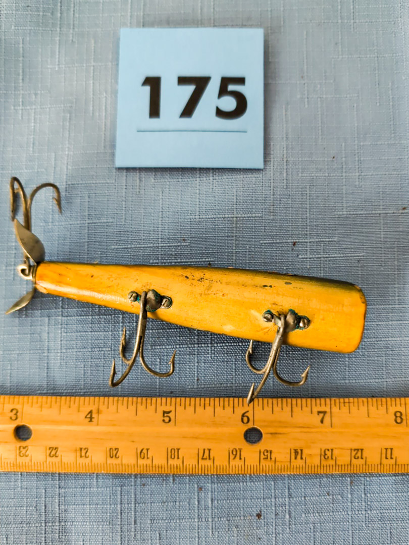 175. PFLUEGER Wooden Lure Frog Pattern - Image 4