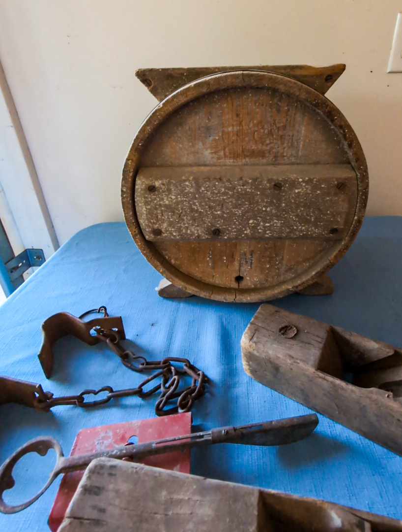 120. Barrel Style Butter Churn, (2) Wood Planes, Misc. Tools - Image 3
